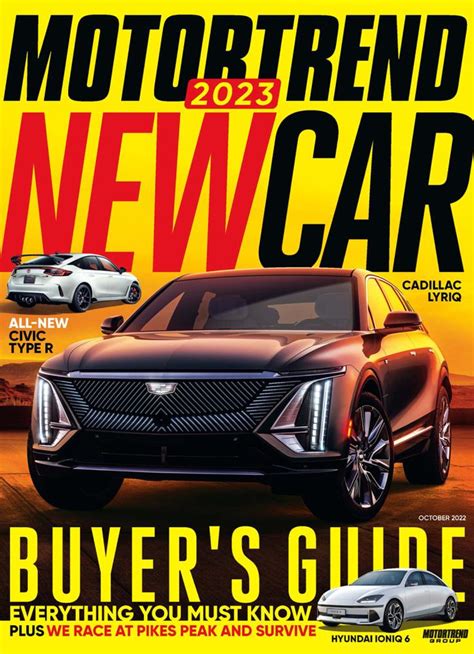 motor trend magazine subscription services